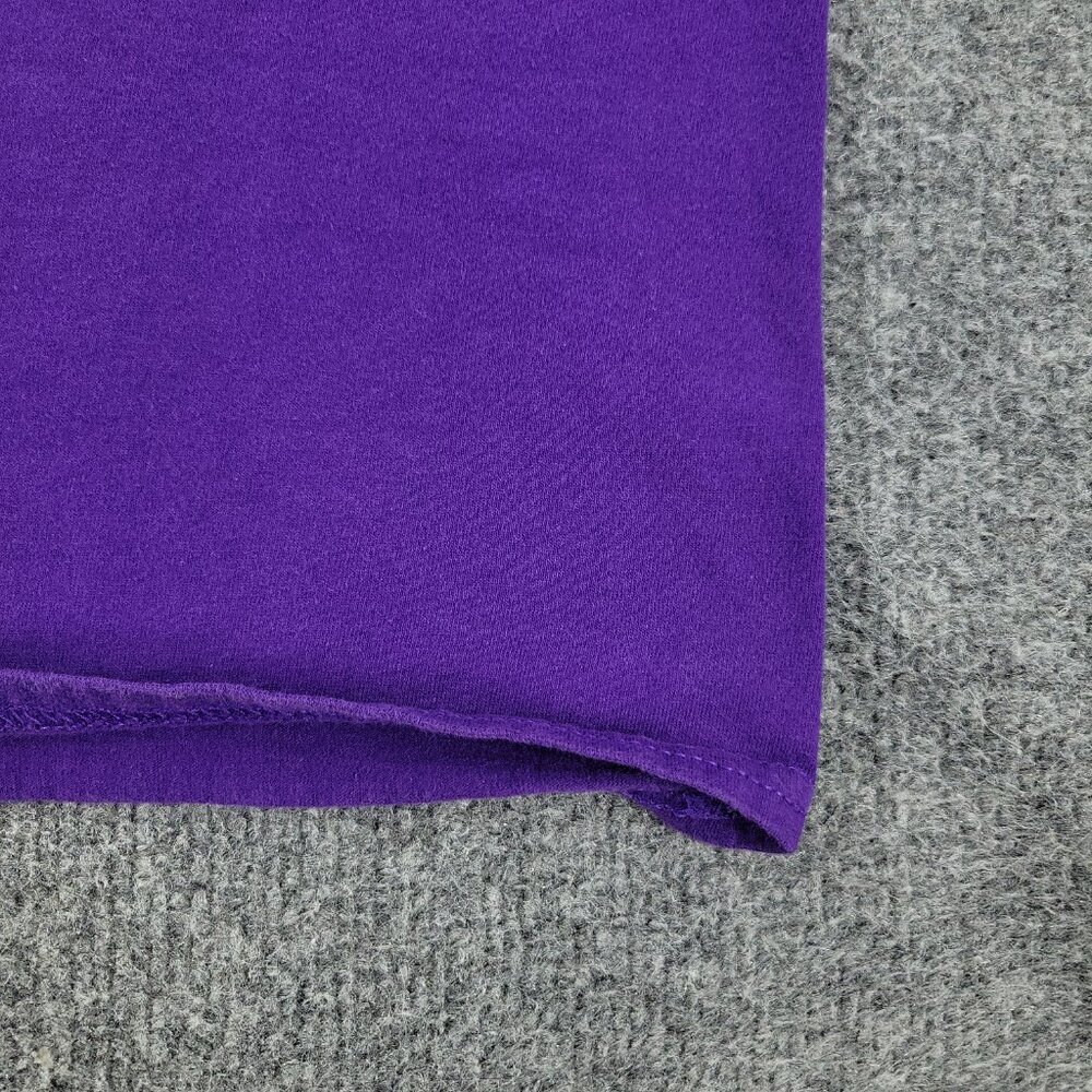 Basketball Shirt Men's Large Purple The Goat #24 Graphic Tee Short Sleeve Adult - Picture 7 of 12